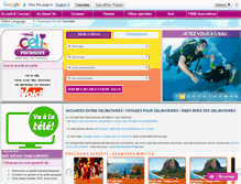 Tablet Screenshot of celivacances.com